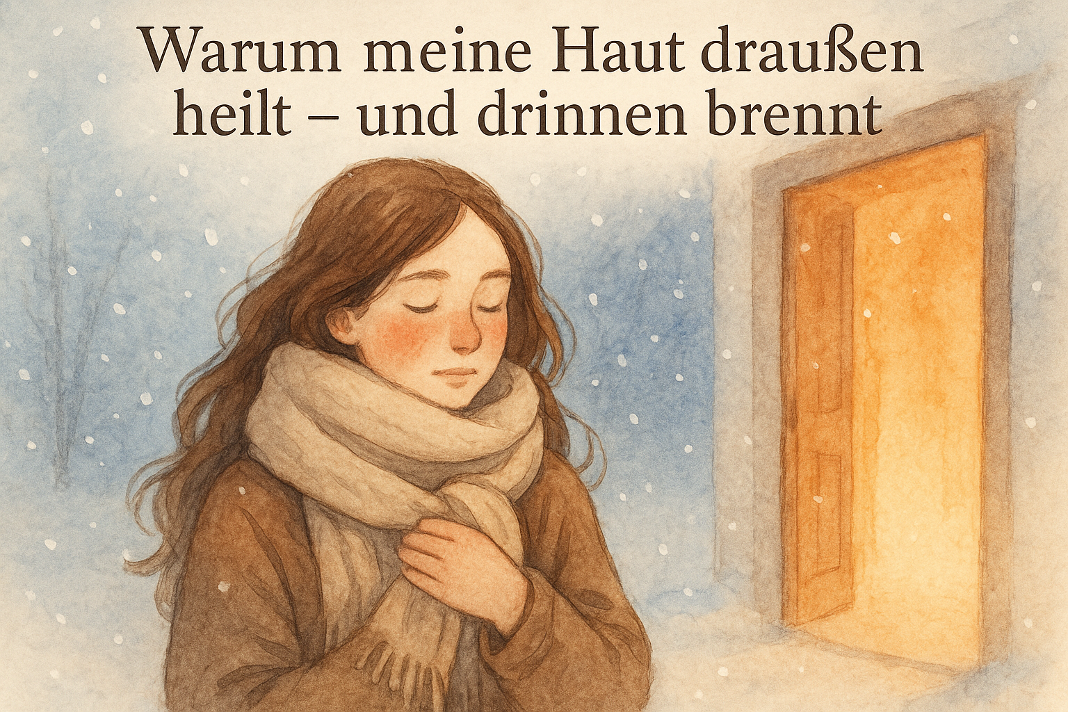 ❄️ Eiskalte Wahrheit: Wie Winterluft meine Neurodermitis-Haut kaputt macht